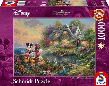 THOMAS KINKADE DISNEY SWEETHEARTS MICKEY-MINNIE 1000 ΚΟΜΜΑΤΙΑ (59639) SCHMIDT