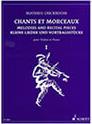 CRICKBOOM MATHIEU - CHANTS ET MORCEAUX N.1 SCHOTT FRERES