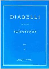 DIABELLI - SONATINAS OP.151,168 SCHOTT FRERES