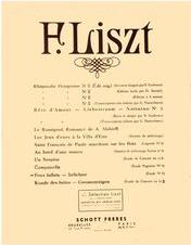 LISZT - FEUX FOLLETS SCHOTT FRERES