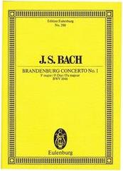 BACH - BRANDEBURG CONCERTO NO.1 SCHOTT SOHNE