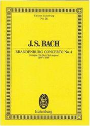 BACH - BRANDEBURG CONCERTO NO.4 SCHOTT SOHNE