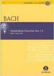 BACH - BRANDENBURG CONCERTOS N.1-3 BWV 1046-1048 SCHOTT SOHNE