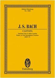 BACH J.S. - CANTATA BWV 51 SCHOTT SOHNE