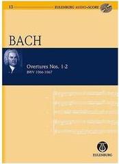 BACH - OVERTURES NOS 1-2 BWV 1066-1067 SC-CD SCHOTT SOHNE