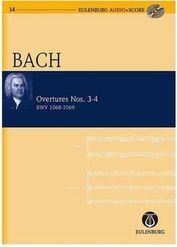 BACH - OVERTURES NOS 3-4 BWV 1068-1069 SC-CD SCHOTT SOHNE