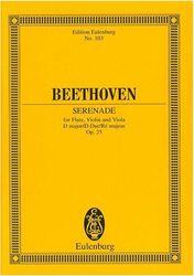 BEETHOVEN - SERENADE TRIO OP 25 SCHOTT SOHNE