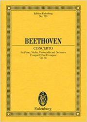 BEETHOVEN - TRIPLE KONZERT PIANO V/CELLO SCHOTT SOHNE