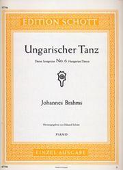 BRAHMS - HUNGARIAN DANCE NO.6 SCHOTT SOHNE