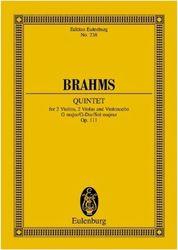 BRAHMS - QUINTETT OP111 SCHOTT SOHNE