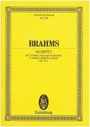 BRAHMS -STRING QUARTET OP.51 N.1 SCHOTT SOHNE