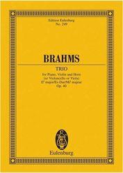 BRAHMS - TRIO ES MAJOR OP.40 SCHOTT SOHNE