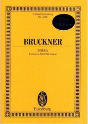 BRUCKNER - MESS IN E MIN SCHOTT SOHNE