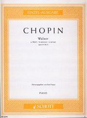 CHOPIN - VALSE OP.34 N.2 SCHOTT SOHNE