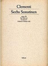 CLEMENTI - 6 SONATINES OP. 36 SCHOTT SOHNE