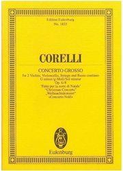 CORELLI  CONCERTO GROSSO OP.6 N8 SCHOTT SOHNE