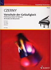 CZERNY CARL- VORSCHULE DER GELAUFIGKEIT SCHOTT SOHNE