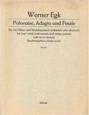 EGK POLONAISE  ADAGIO - FINALE SCHOTT SOHNE