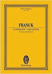 FRANCK - VARIATIONS SYMPHONIQUES SCHOTT SOHNE