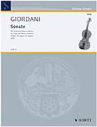 GIORDANI - SONATA BB MAJOR SCHOTT SOHNE