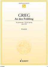 GRIEG - TO THE SPRING OP.43 N.6 SCHOTT SOHNE