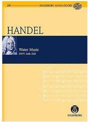 HANDEL - WATER MUSIC HWV 348-350 SC/CD SCHOTT SOHNE