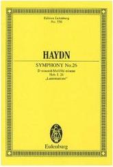 HAYDN - SYMPHONY N.26 SCHOTT SOHNE