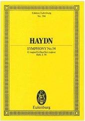 HAYDN - SYMPHONY N.54 SCHOTT SOHNE