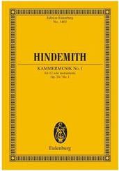 HINDEMITH - KAMMERMUSIK N.6 VLA OP.46 N.1 SCHOTT SOHNE