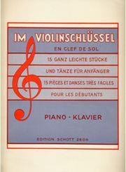 IM VIOLINSCHLUSSEL SCHOTT SOHNE