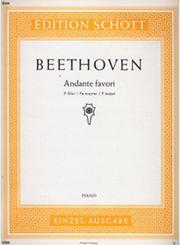 L.V. BEETHOVEN - ANDANTE FAVORI (F MAJOR) / ΕΚΔΟΣΕΙΣ SCHOTT SCHOTT SOHNE