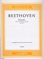 L.V. BEETHOVEN - SONATE IN A MAJOR OPUS 2, NO. 2 / ΕΚΔΟΣΕΙΣ SCHOTT SCHOTT SOHNE