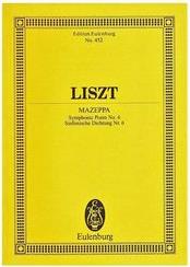 LISZT - MAZEPPA SCHOTT SOHNE