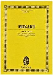 MOZART- CONCERTO K.V.365 SCHOTT SOHNE