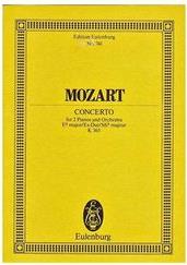 MOZART - CONCERTO KV 365 SCHOTT SOHNE