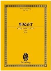 MOZART - COSI FAN TUTTE OPERA K.588 SCHOTT SOHNE