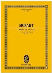 MOZART - COSI FUN TUTTE OVERTURE SCHOTT SOHNE