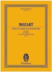 MOZART - EINE KLEIN NACHTMUSIK SCHOTT SOHNE