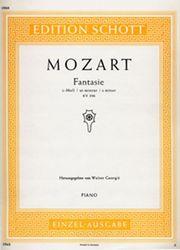 MOZART - FANTASIE C MIN. KV 396 SCHOTT SOHNE