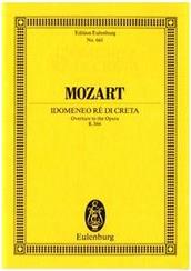 MOZART - IDOMENEA DICRETA SCHOTT SOHNE