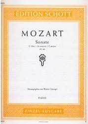 MOZART - SONATA C MAJ.KV 309 SCHOTT SOHNE