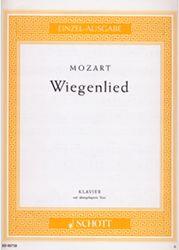 MOZART - WIEGNLIED SCHOTT SOHNE