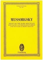 MUSSORGSKY - NIGHT ON THE BARE MOUNTAIN SCHOTT SOHNE