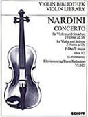 NARDINI - CONCERTO F MAJOR, OP.1/3 SCHOTT SOHNE