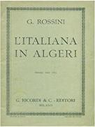 ROSSINI - DIE ITALIENERIN IN ALGIER (SCHOTT SOHNE)