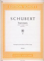 SCHUBERT - IMPROMPTU OP. 90 NO. 1 SCHOTT SOHNE