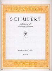 SCHUBERT - MARCHE MILITAIRE OP.51 N 1 SCHOTT SOHNE