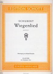 SCHUBERT - WIEGENLIED OP. 98 N 2 SCHOTT SOHNE