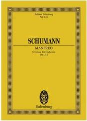 SCHUMANN - MANFRED OVERTURE SCHOTT SOHNE