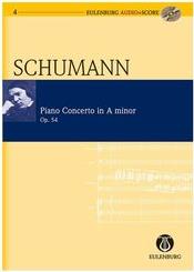 SCHUMANN - PIANO CONCERTO A- MIN OP. 54 SC/CD SCHOTT SOHNE